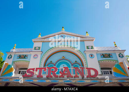 Low angle view of a museum, The Strand, Duval Street, Key West, Florida Keys, Florida, USA Stock Photo