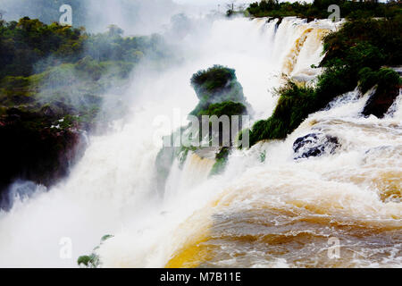 High angle view of a waterfall Stock Photo