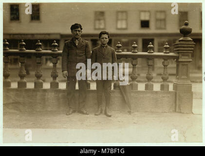 Boy is Costa George. Works regularly in Stark Mill No.3, Manchester, N.H. LOC cph.3b18640 Stock Photo