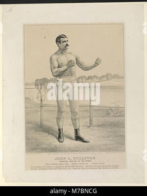 John L. Sullivan, champion pugilist of the world - J. Cameron. LCCN90710653 Stock Photo