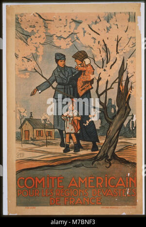 Comité Americain pour les Régions Dévastées de France LCCN99613759 Stock Photo