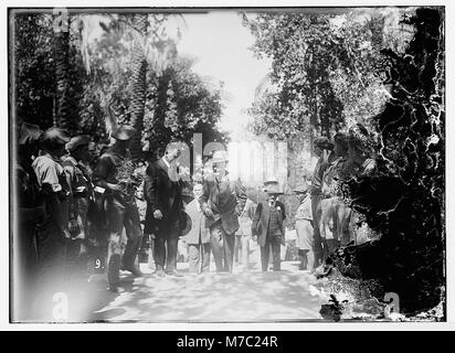 Balfour at Jewish colonies LOC matpc.04745 Stock Photo