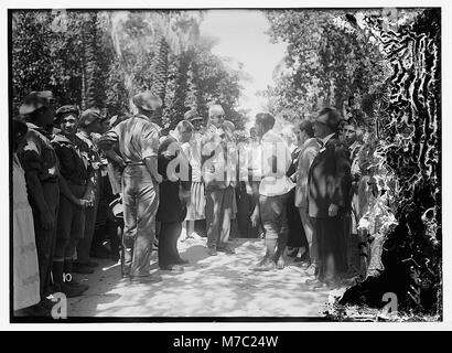 Balfour at Jewish colonies LOC matpc.04747 Stock Photo