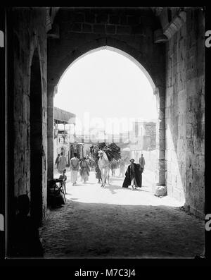 The Damascus Gate in Jerusalem serves as one of the main entrances to ...