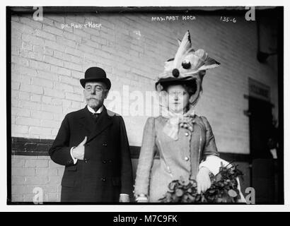 Dr. Robert Koch and wife LCCN2014680794 Stock Photo