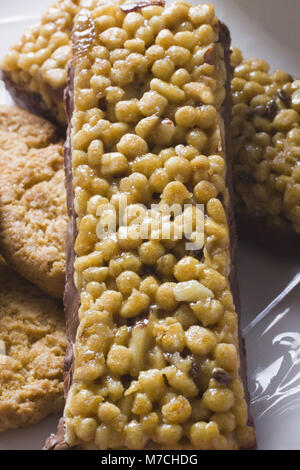 Close-up of protein bars Stock Photo