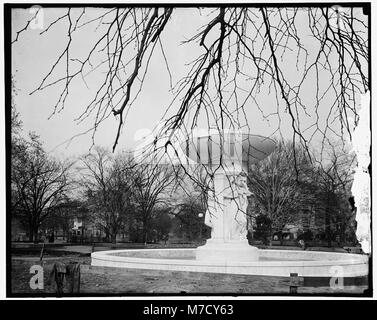 Fountain in Dupont Circle LOC hec.14702 Stock Photo