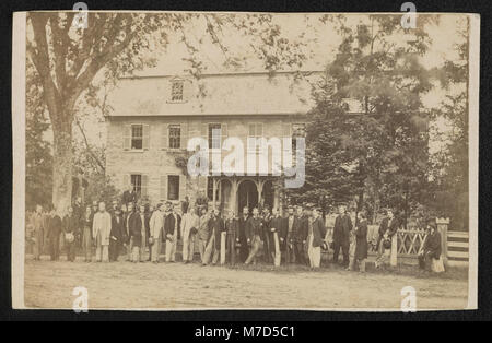 Harriet Beecher Stowe's house, Andover, Mass. - Yeaw & Co., No. 166 Essex Street, Lawrence, Mass. ; A. Yeaw, M.H. Lufkin. LCCN2016652255 Stock Photo