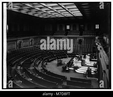 This photograph shows the interior of the House of Representatives ...
