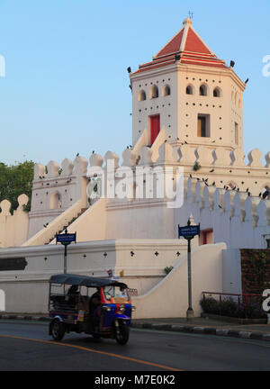 Thailand, Bangkok, Phra Sumen Fort, Stock Photo