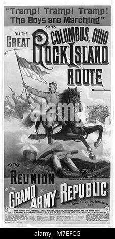Great Rocks Route .. The Great Rock Island route to the reunion of the Grand Army of the ...