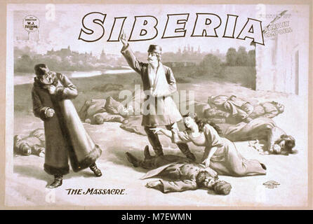Siberia written by Bartley Campbell. LCCN2014636698 Stock Photo