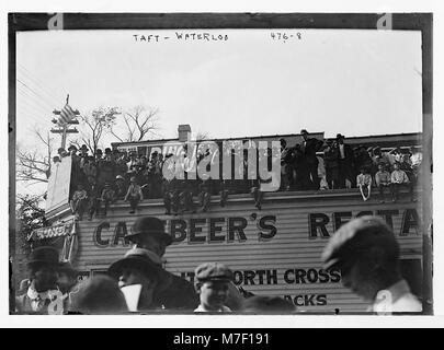 President William Howard Taft during his visit to Janesville ...