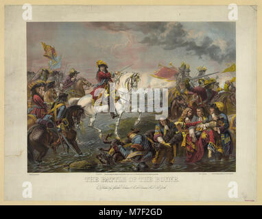 Battle of the Boyne between James II and William III, 11 July 1690 ...