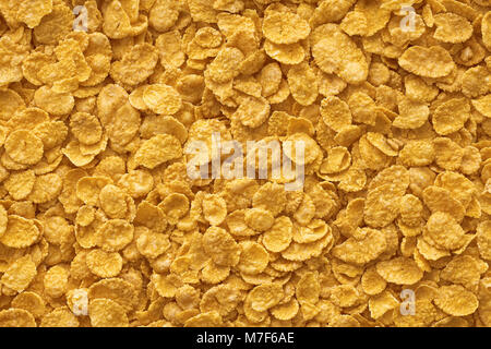 Cornflake Pattern Corn flakes background texture. Cornflake cereal pattern Stock Photo ...