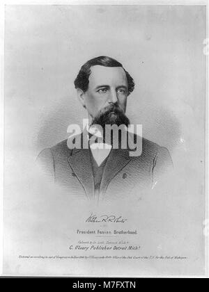 William R. Roberts, President of the Fenian Brotherhood, is depicted in ...