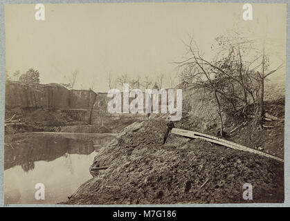 Dutch Gap Canal, James River, Va., November, 1864 LCCN2012650150 Stock Photo