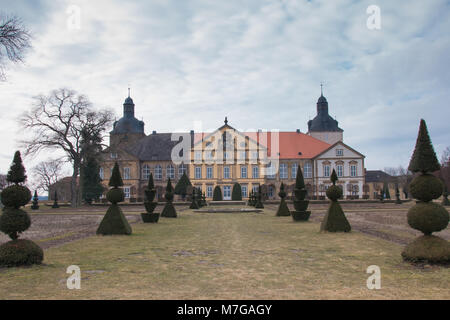 Hundisburg, Germany - March 10,2018: View of Hundisburg Castle in Saxony-Anhalt, Germany. Stock Photo
