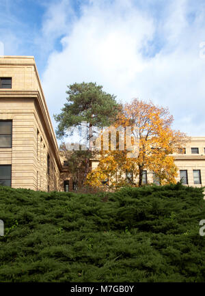 Strong Hall, University of Kansas, fall, 2107. Stock Photo