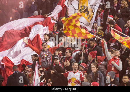 Harrison, New Jersey, USA. 10th March, 2018. Alejandro Kaku Romero ...