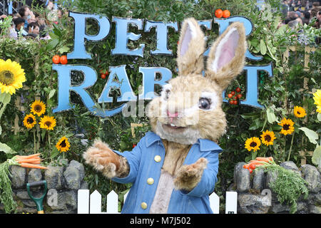 London, UK. 11th March, 2018. Peter Rabbit - UK Gala Premiere, Leicester Square, London UK, 11 March 2018, Photo by Richard Goldschmidt Credit: Rich Gold/Alamy Live News Stock Photo