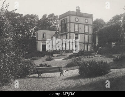 Zola, Francois Emile - Das Haus mit neuen Anbauten (Zeno Fotografie) Stock Photo