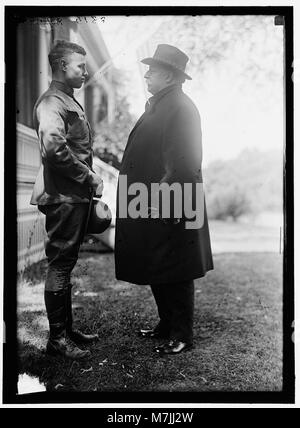 A photograph showing President William Howard Taft and former President ...