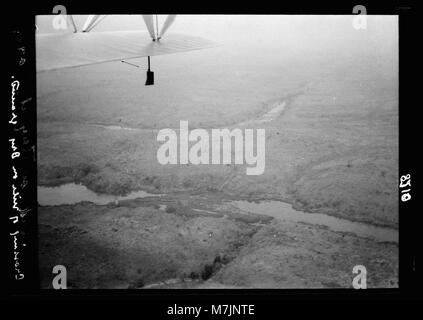 Sudan. Bor District (Sud country). Air view. Section of the Nile LOC matpc.17411 Stock Photo