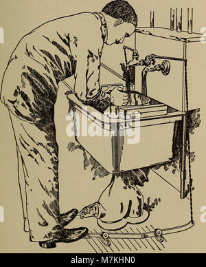 Aseptic surgical technique, with especial reference to gynæcological operations (1916) (14590609560) Stock Photo