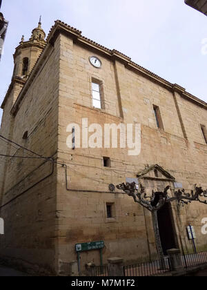 Cenicero - Iglesia de San Martín 22 Stock Photo