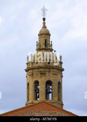 Cenicero - Iglesia de San Martín 26 Stock Photo