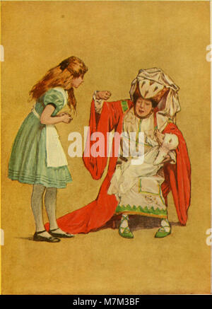 Alice in Wonderland; a dramatization of Lewis Carroll's 'Alice's adventures in Wonderland' and 'Through the looking glass,' (1915) (14585938907) Stock Photo