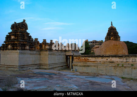 Malyavanta Raghunatha Temple, Hampi, Karnataka, India Stock Photo