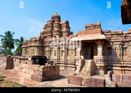 Virupaksha temple, Pattadakal, Karnataka, India Stock Photo