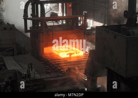 steelworks in Verona (Italy) Stock Photo