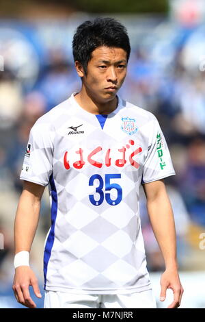 Machida Stadium, Tokyo, Japan. 11th Mar, 2018. Ryo Takano (Ventforet), MARCH 11, 2018 - Football/Soccer : 2018 J2 League match between FC Machida Zelvia 0-0 Ventforet Kofu at Machida Stadium, Tokyo, Japan. Credit: Naoki Nishimura/AFLO SPORT/Alamy Live News Stock Photo