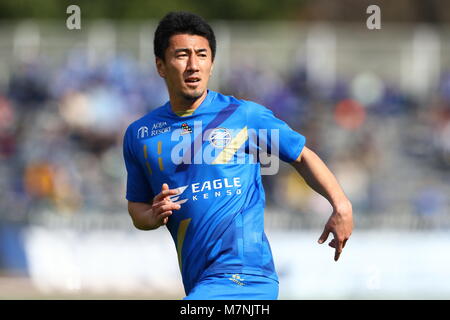 Machida Stadium, Tokyo, Japan. 11th Mar, 2018. Yuya Nakamura (Zelvia), MARCH 11, 2018 - Football/Soccer : 2018 J2 League match between FC Machida Zelvia 0-0 Ventforet Kofu at Machida Stadium, Tokyo, Japan. Credit: Naoki Nishimura/AFLO SPORT/Alamy Live News Stock Photo