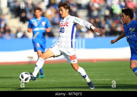 Machida Stadium, Tokyo, Japan. 11th Mar, 2018. Shohei Ogura (Ventforet), MARCH 11, 2018 - Football/Soccer : 2018 J2 League match between FC Machida Zelvia 0-0 Ventforet Kofu at Machida Stadium, Tokyo, Japan. Credit: Naoki Nishimura/AFLO SPORT/Alamy Live News Stock Photo