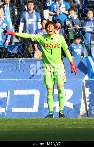 Machida Stadium, Tokyo, Japan. 11th Mar, 2018. /Kohei Kawata (Ventforet), MARCH 11, 2018 - Football/Soccer : 2018 J2 League match between FC Machida Zelvia 0-0 Ventforet Kofu at Machida Stadium, Tokyo, Japan. Credit: Naoki Nishimura/AFLO SPORT/Alamy Live News Stock Photo