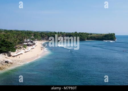 Views from the Cliffs in Balangan Beach, Bali Indonesia Stock Photo