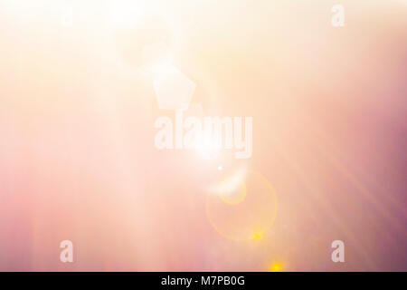 Abstract sun rays on colorful background Stock Photo