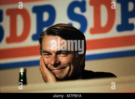 SDP Party Conference Torquay 1985 Stock Photo