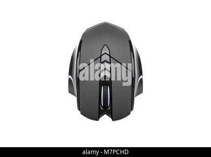 Modern gaming mouse isolated on white. Stock Photo