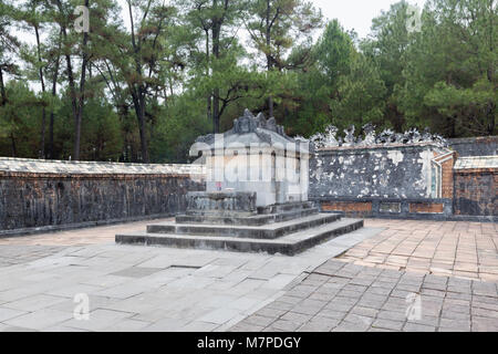 The tomb of Tu Duc near Hue, Vietnam Stock Photo