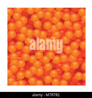 orange balls background Stock Vector