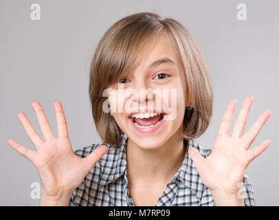 Portrait of little girl Stock Photo