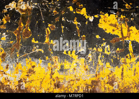 Rusty and corroded metal surface. Grungy texture and background. Stock Photo