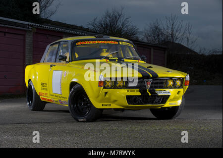 Rover P6 V8 factory racing car replica Stock Photo