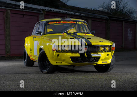 Rover P6 V8 factory racing car replica Stock Photo