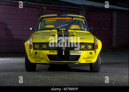 Rover P6 V8 factory racing car replica Stock Photo